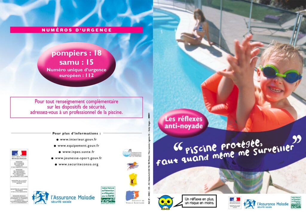 Informations protection et sécurité piscine 01